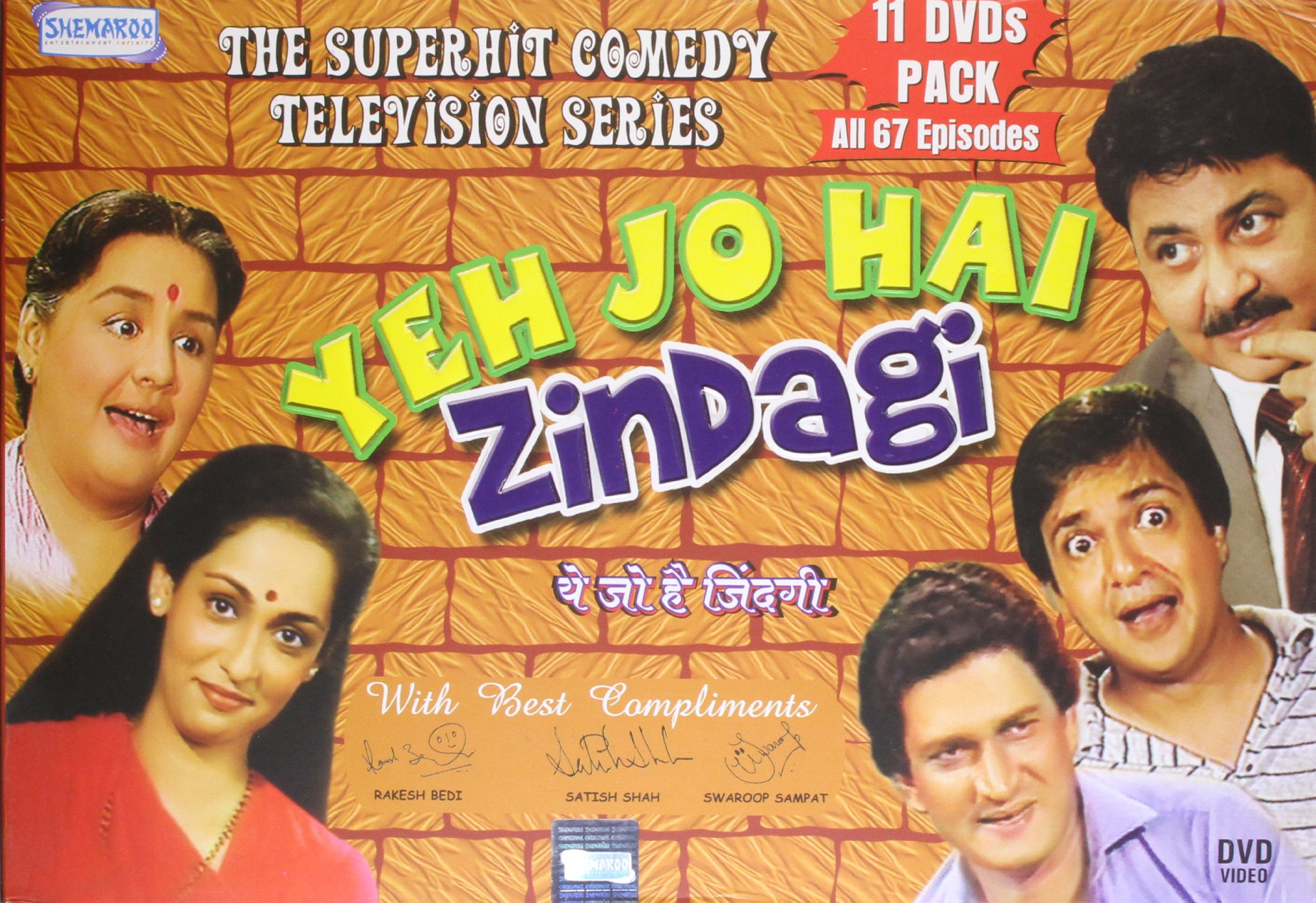 Yeh Jo Hai Zindagi (DvD/TV Series/Sitcom/Comedy/Rakesh Bedi)