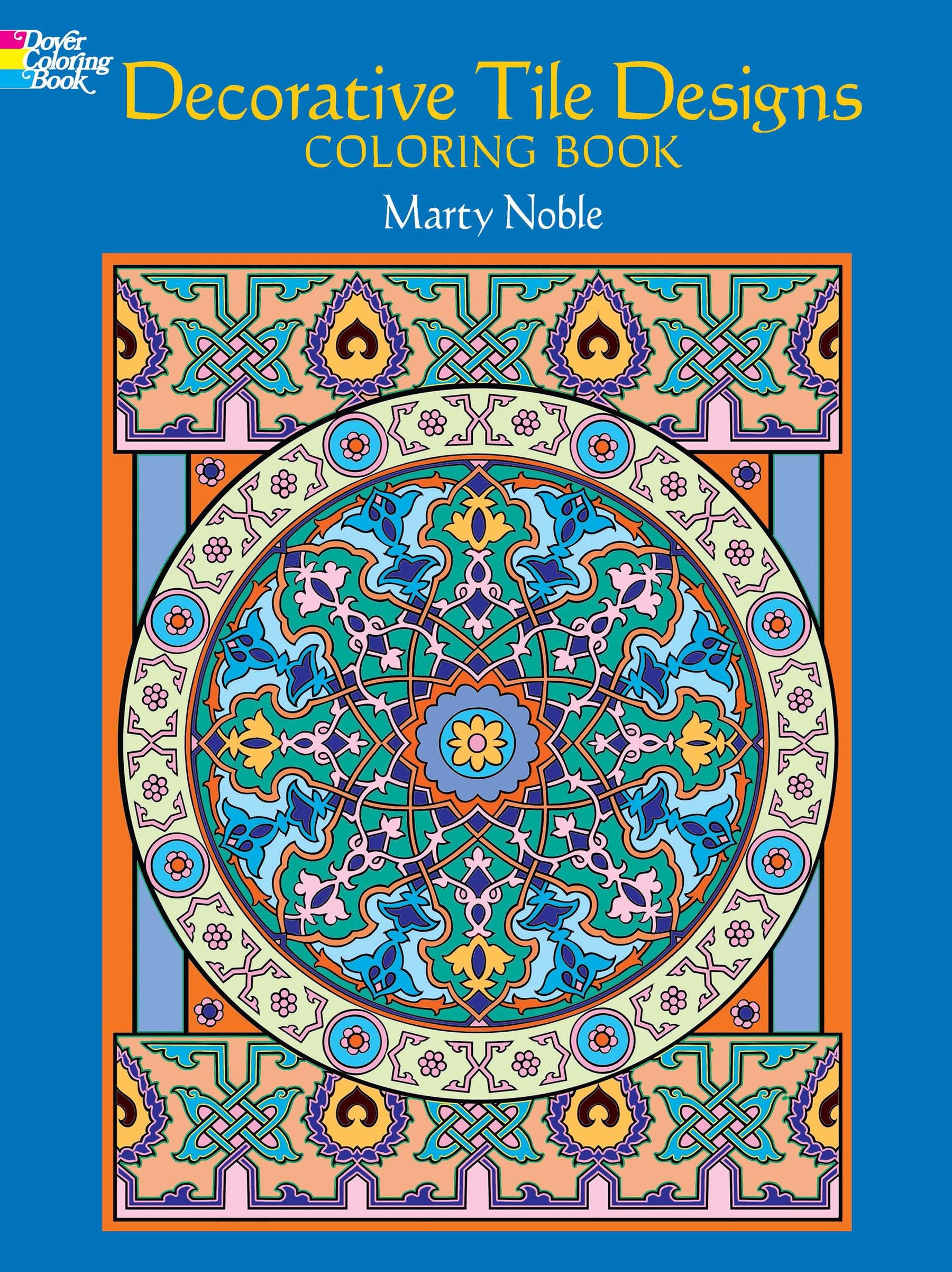Decorative Tile Designs: Coloring Book (Dover Design Coloring Books)