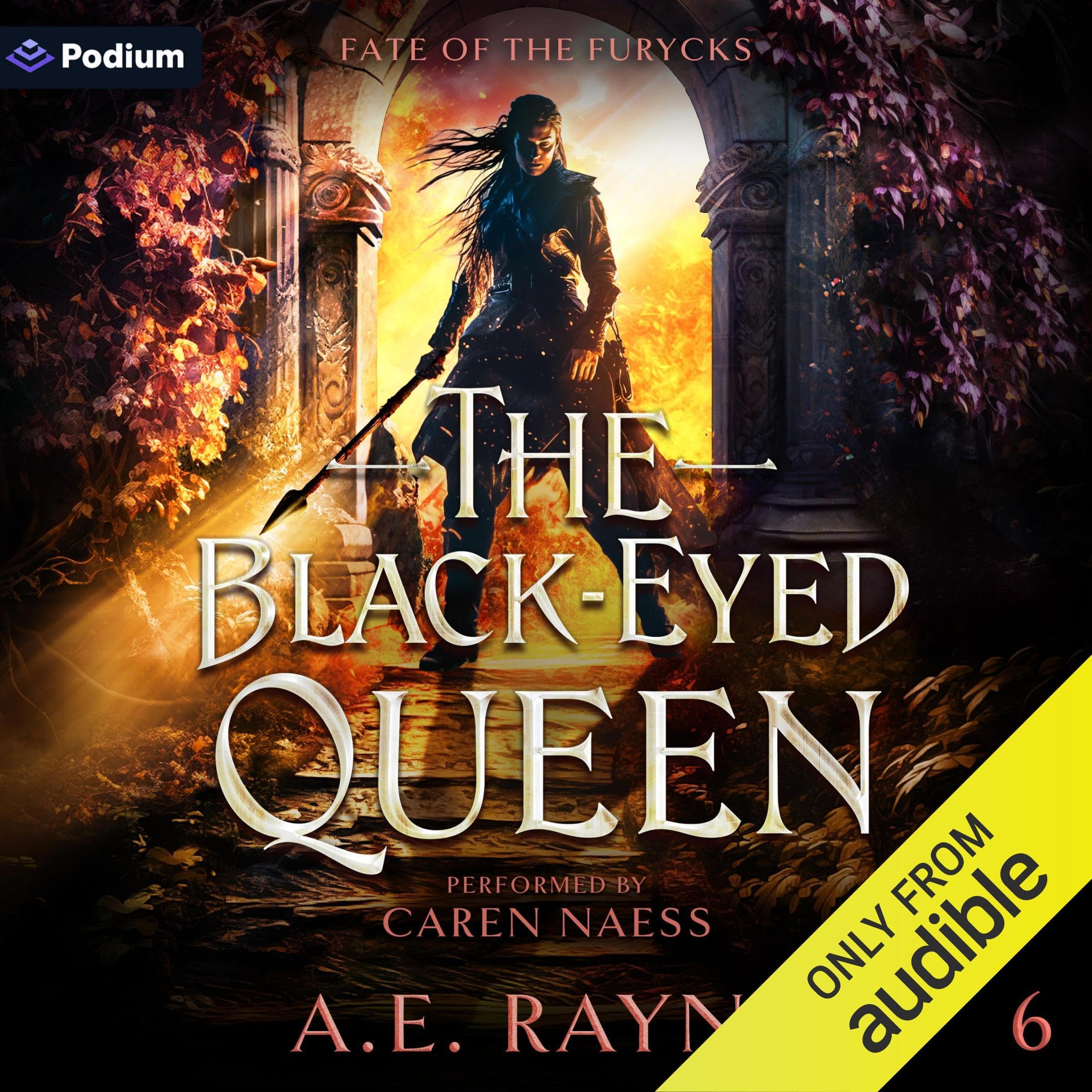 Cover art for The Black-Eyed Queen