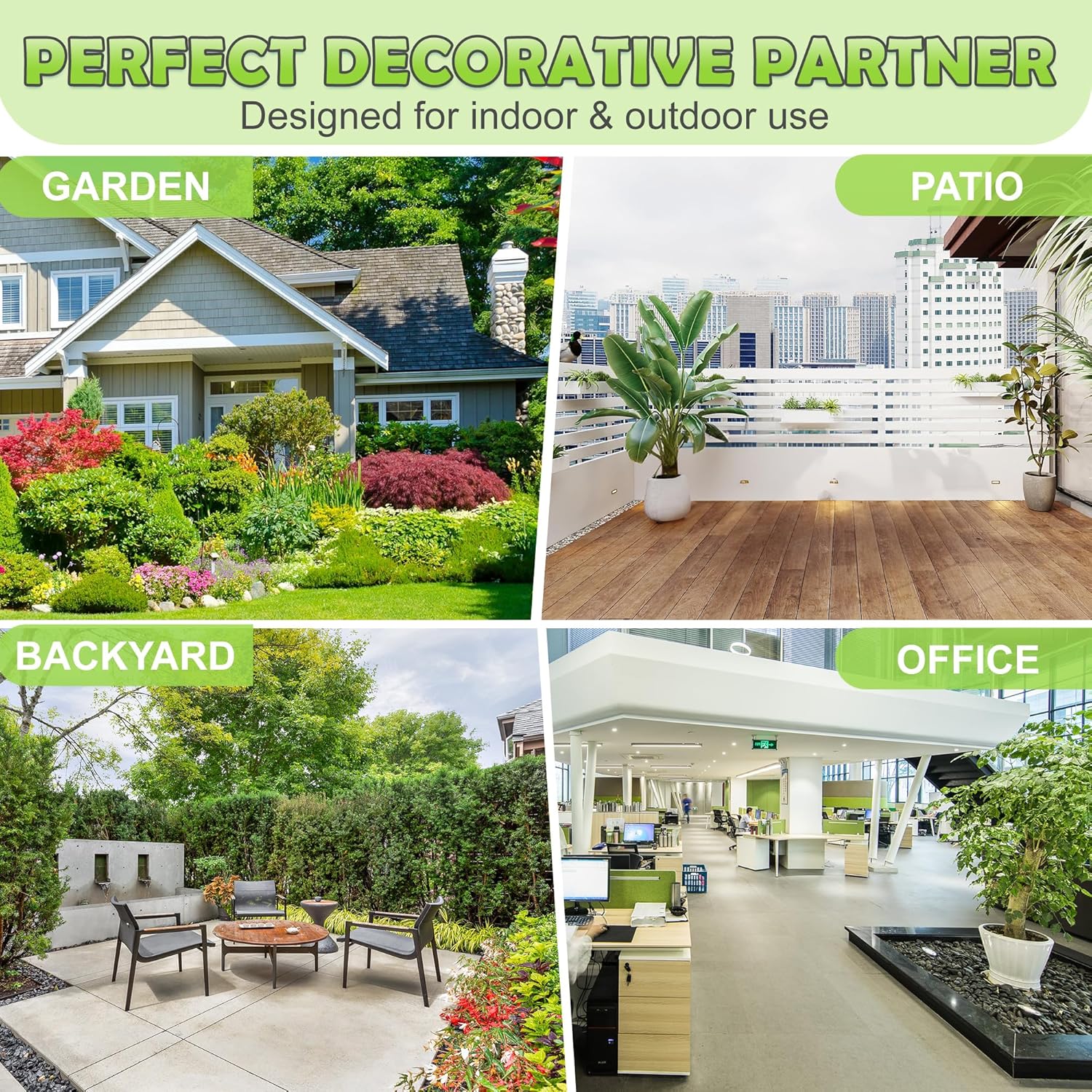 Metal Planter Box with Trellis for Patio, Privacy Planter Box with Trellis for Climbing Plants, Large Raised Garden Bed with Privacy Screen, Features Drainage Holes and Wheels (Black, Spring)