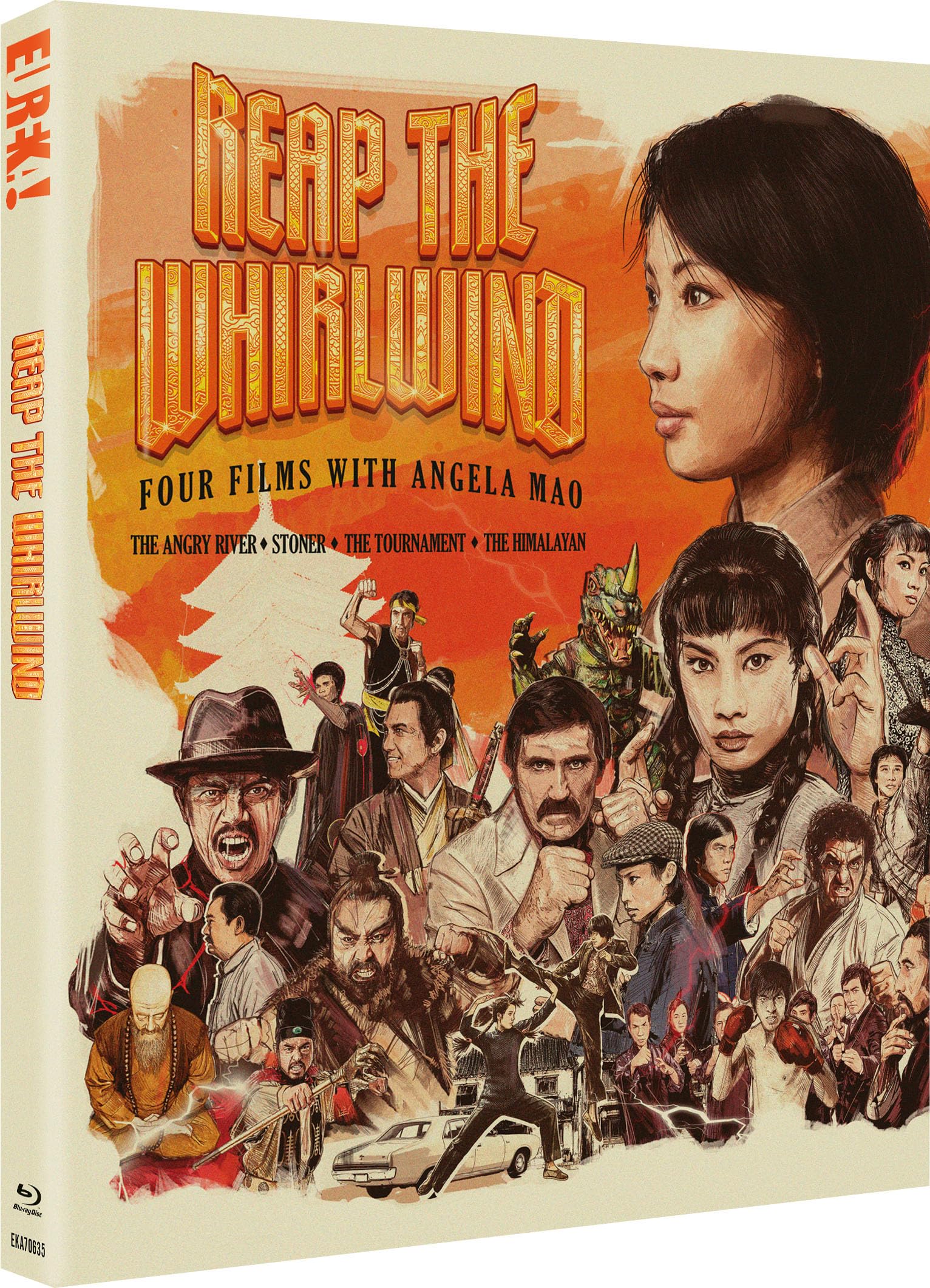 REAP THE WHIRLWIND: FOUR FILMS WITH ANGELA MAO (Eureka Classics) Limited Edition Three-disc Blu-ray