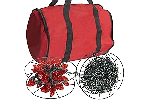 Dazzle Bright Christmas Lights Storage Bags: Protect Your Twinkling Treasures