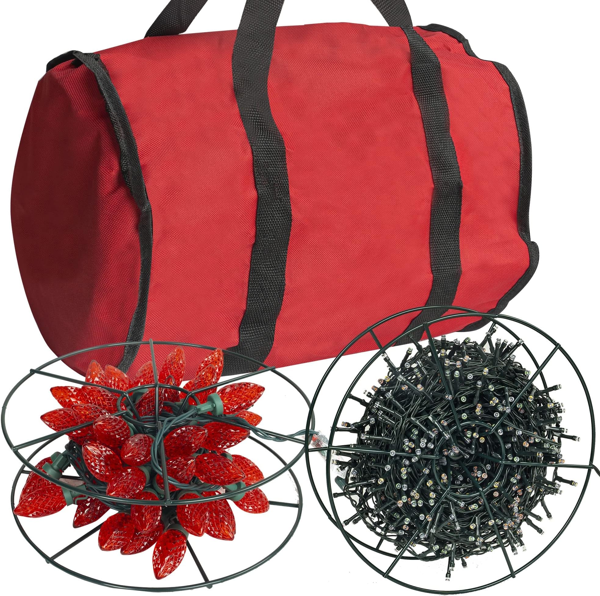 SEWANTA Christmas Lights Storage Holder [Set of 8] All