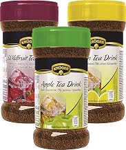 Kit Chá Instantâneo Krüger Pote 400g - Frutas Silvestres - Limão - Maçã Verde