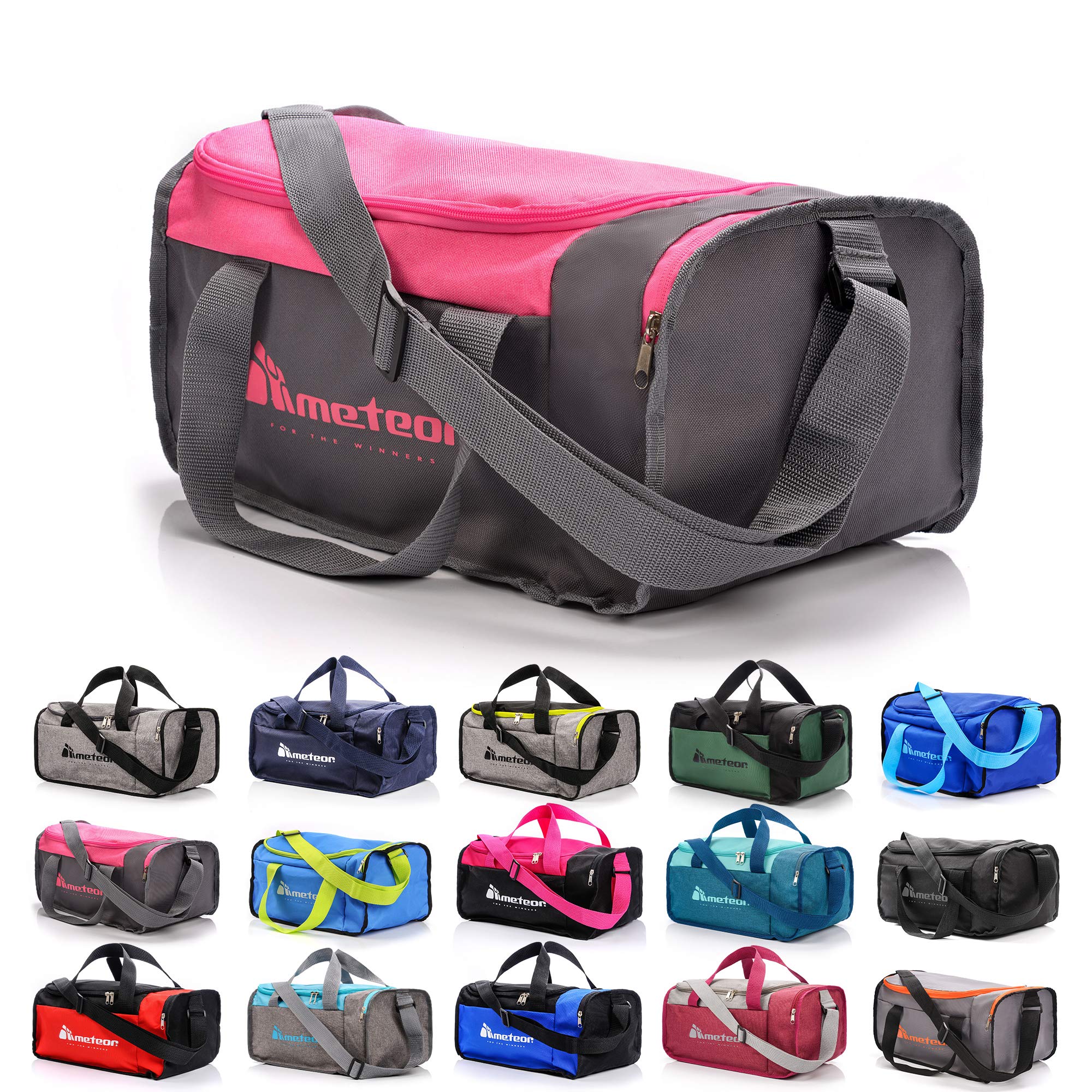 meteorSports bag Duffel Gym Men and Women Unisex Training Lightweight small Workout Bags Swimming Pool Fitness Yoga Travel Handbag Luggage 20L or 40L meteor