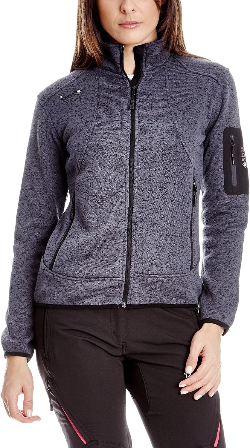 Izas Dimasa Women's Full Zip Knit Fleece Sweatshirt