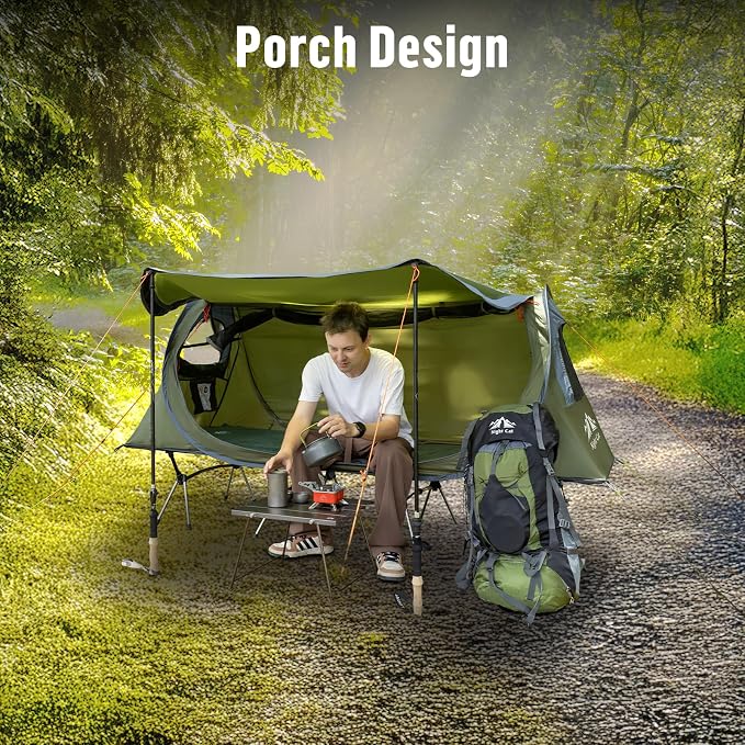 Carpa Pop-up para Camping Night Cat 1 Persona Impermeable miniatura 4
