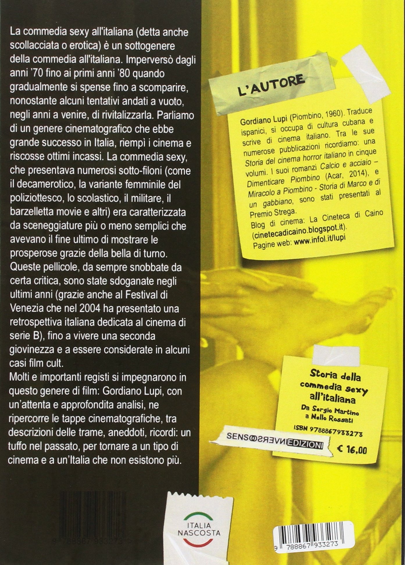 Storia della commedia sexy all’italiana. Da Sergio Martino a Nello Rossati (Vol. 1)