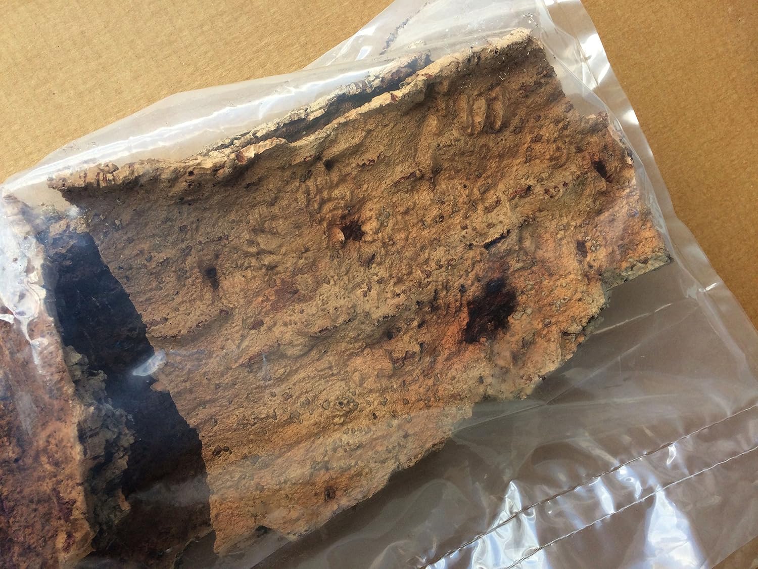 Natural Cork Bark Flats - 3lb Bulk Bag