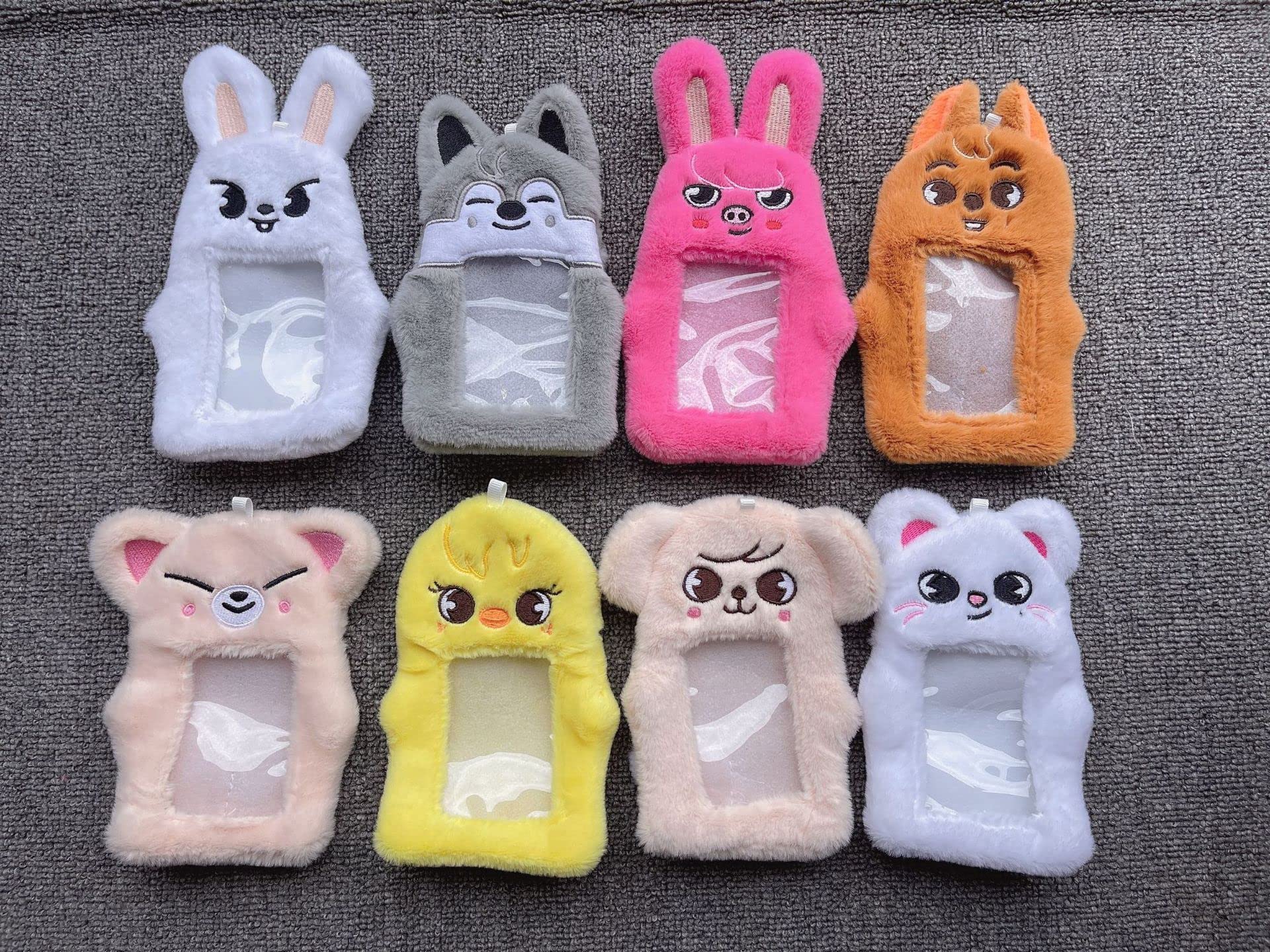 Amazon.co.jp: SK-zoo フォトカードホルダー SKZのぬいぐるみ写真 