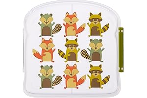 Sugarbooger Good Lunch Sandwich Box: What Did The Fox Eat