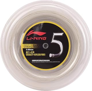 LI Ning axj J068 – 1 NO. 5 badmintonstring 200 m), color blanco