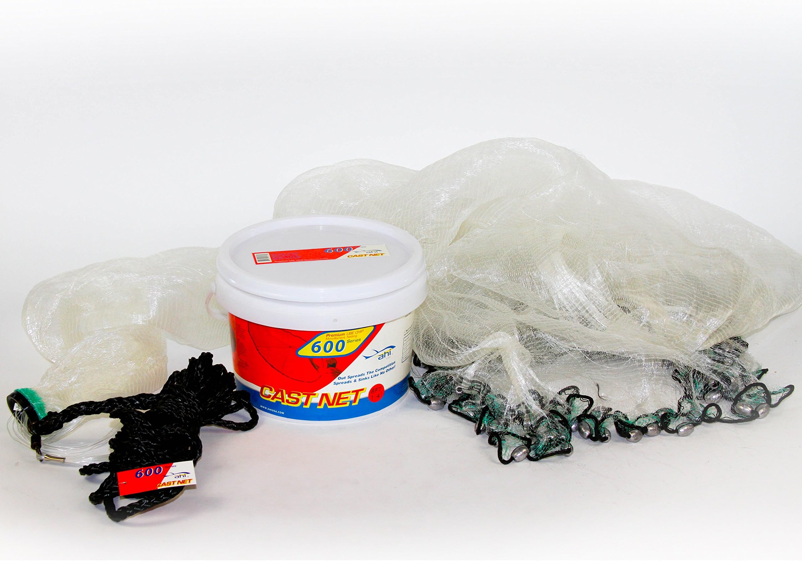 Ahi USA 600 Pro Series 6 Panel Cast Net