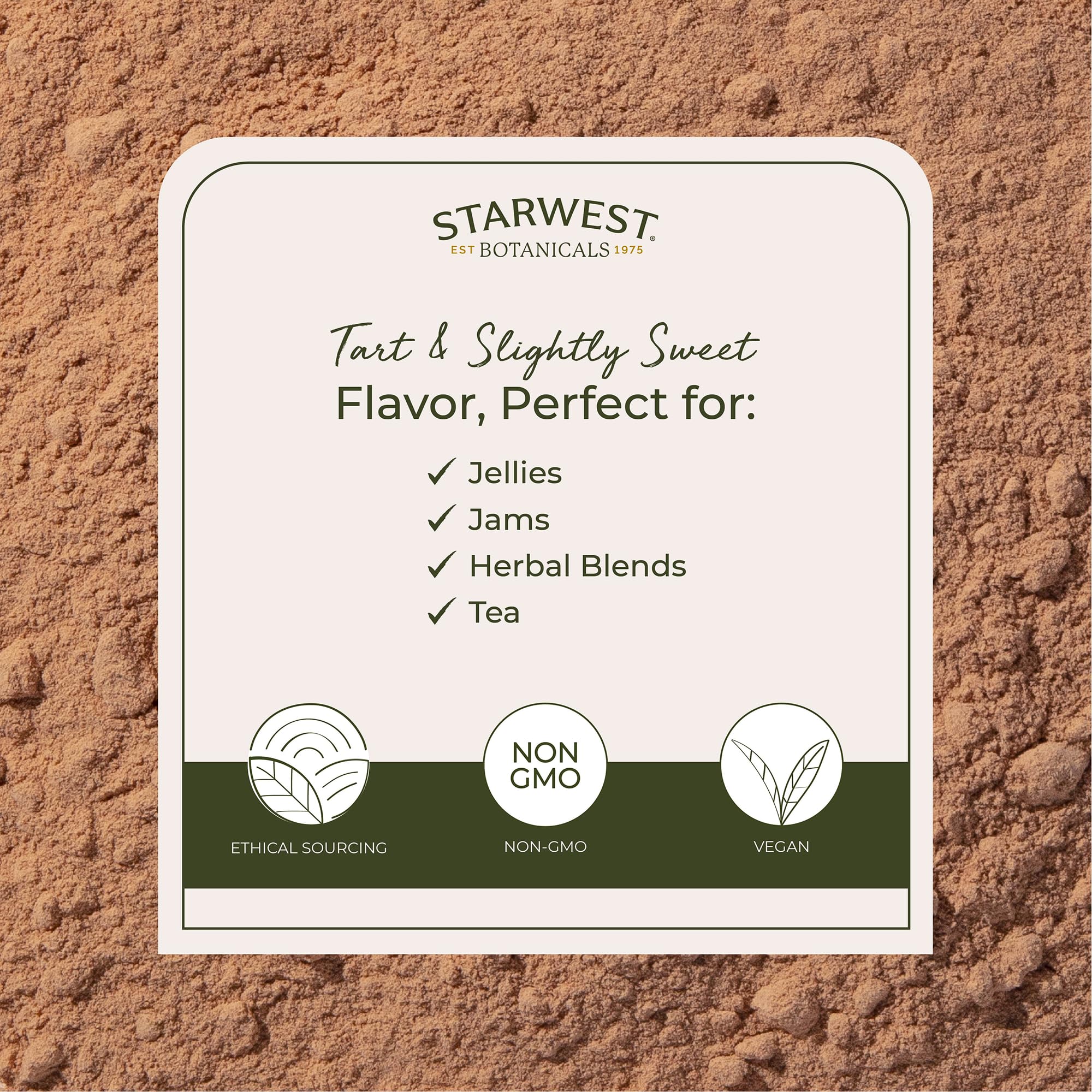 Starwest Botanicals Organic Hawthorn Berry Powder, Non-GMO - Bulk 1 lb Bag — Amazon image 3