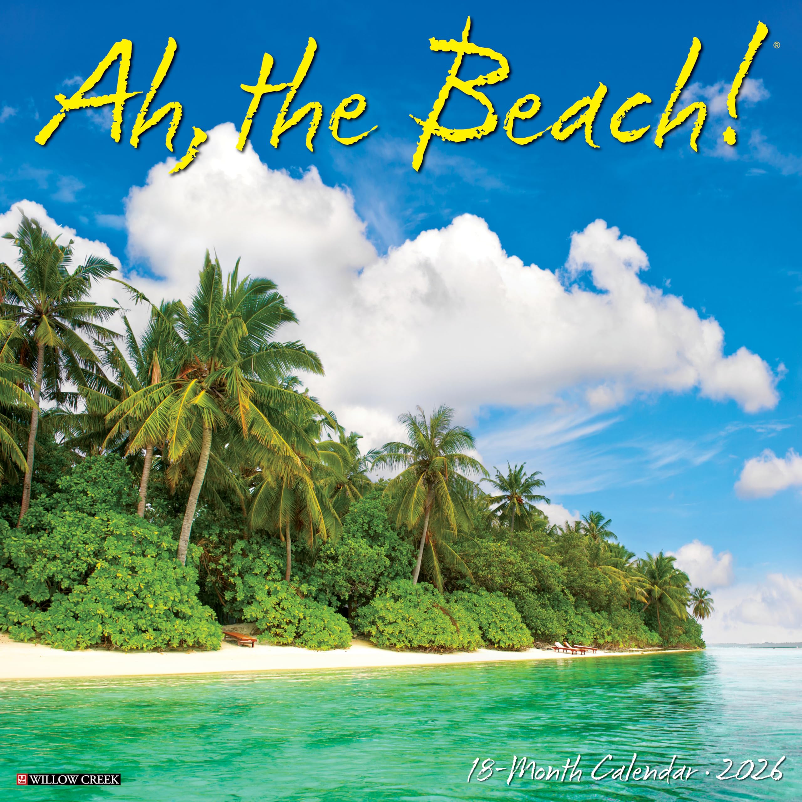 Ah, the Beach! 2026 Wall Calendar