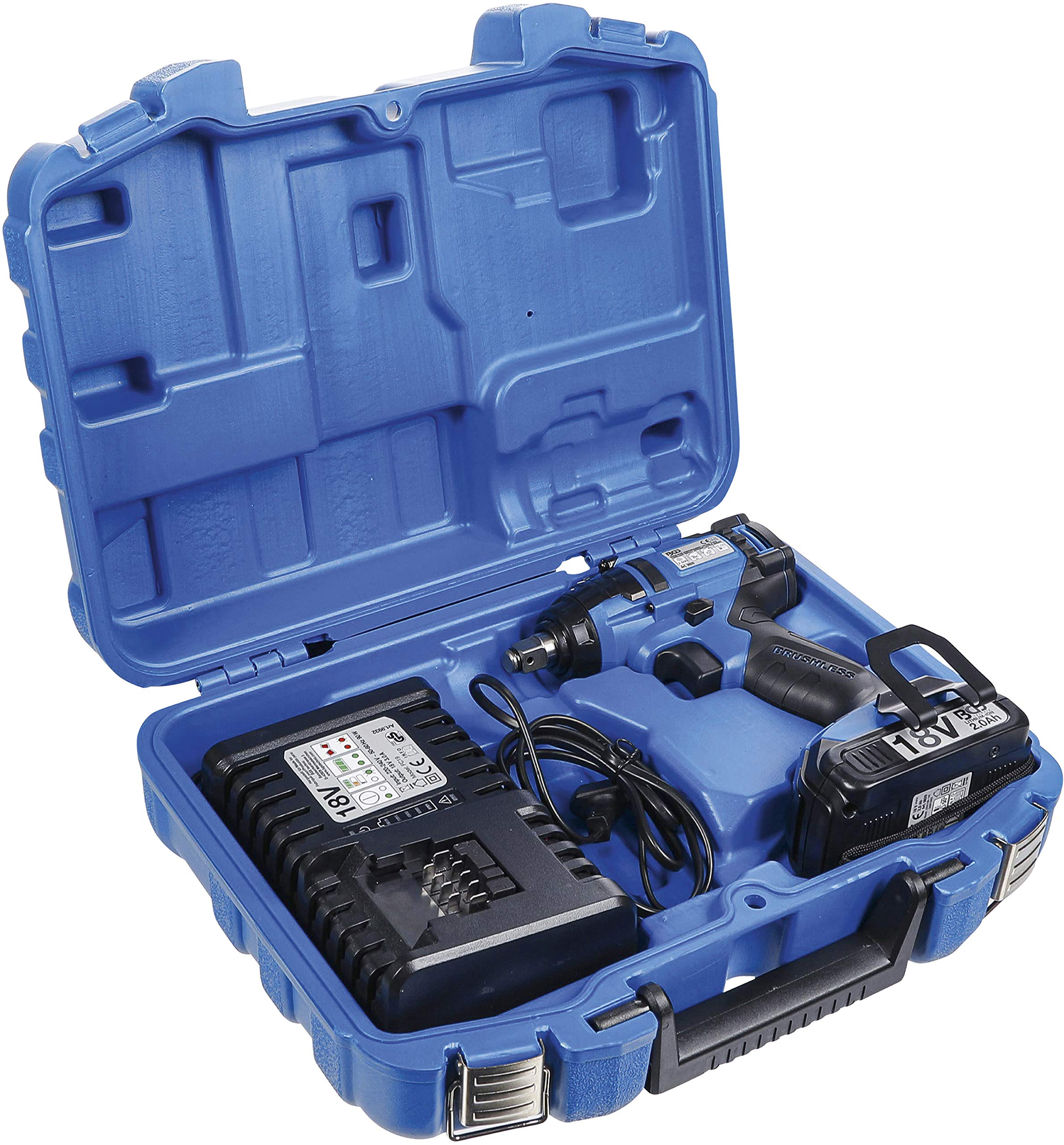 BGS 9928 | Avvitatore a percussione a batteria | extra corto | 250 Nm | max. 2.500 giri/min. | 18 V