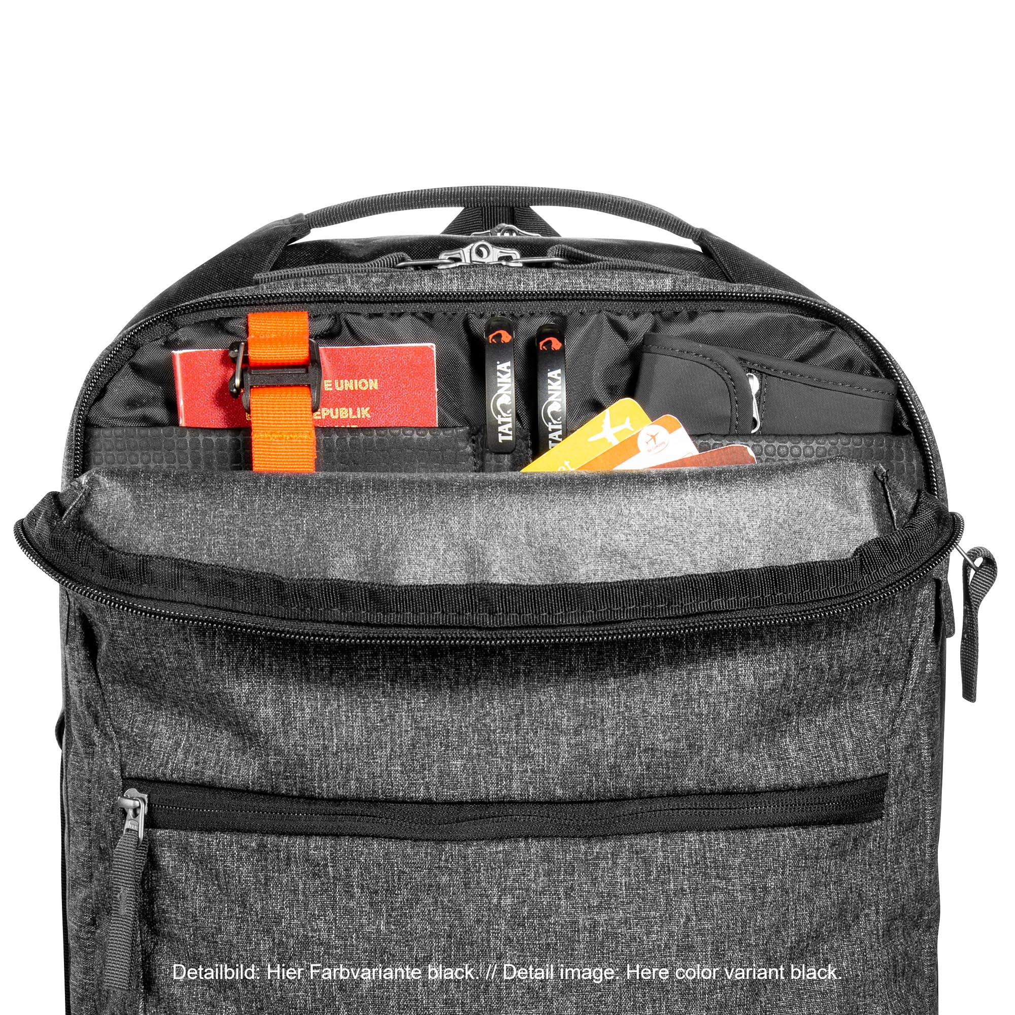 Tatonka Flightcase 40L - Handgepäck-Rucksack - 55x32x18 cm - Kofferrucksack mit abgetrennten Fächern und gepolstertem Laptopfach