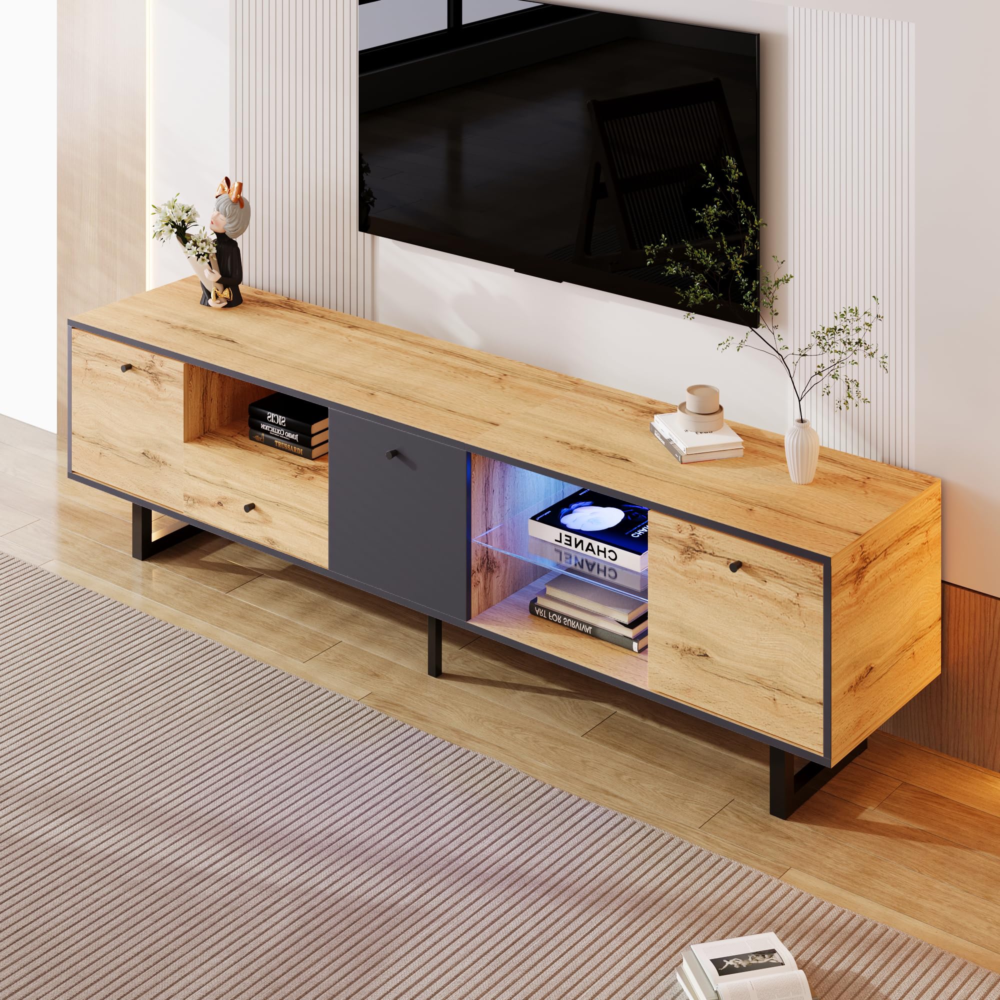 Tavola TV Elevabile per TV da 85 Pollici Storage - Dettaglio