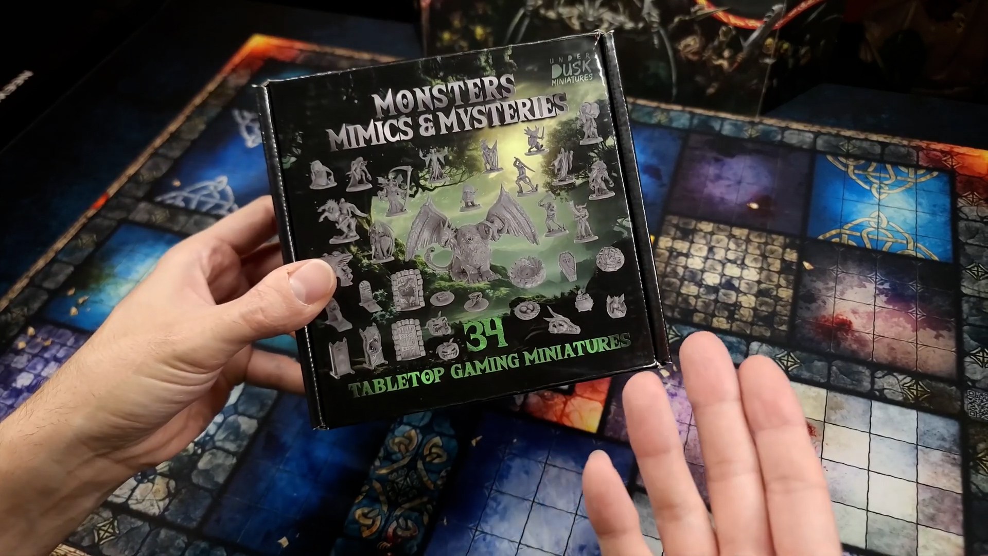 Amazon.com: Underdusk Monsters, Mimics & Mysteries - 34 Unpainted