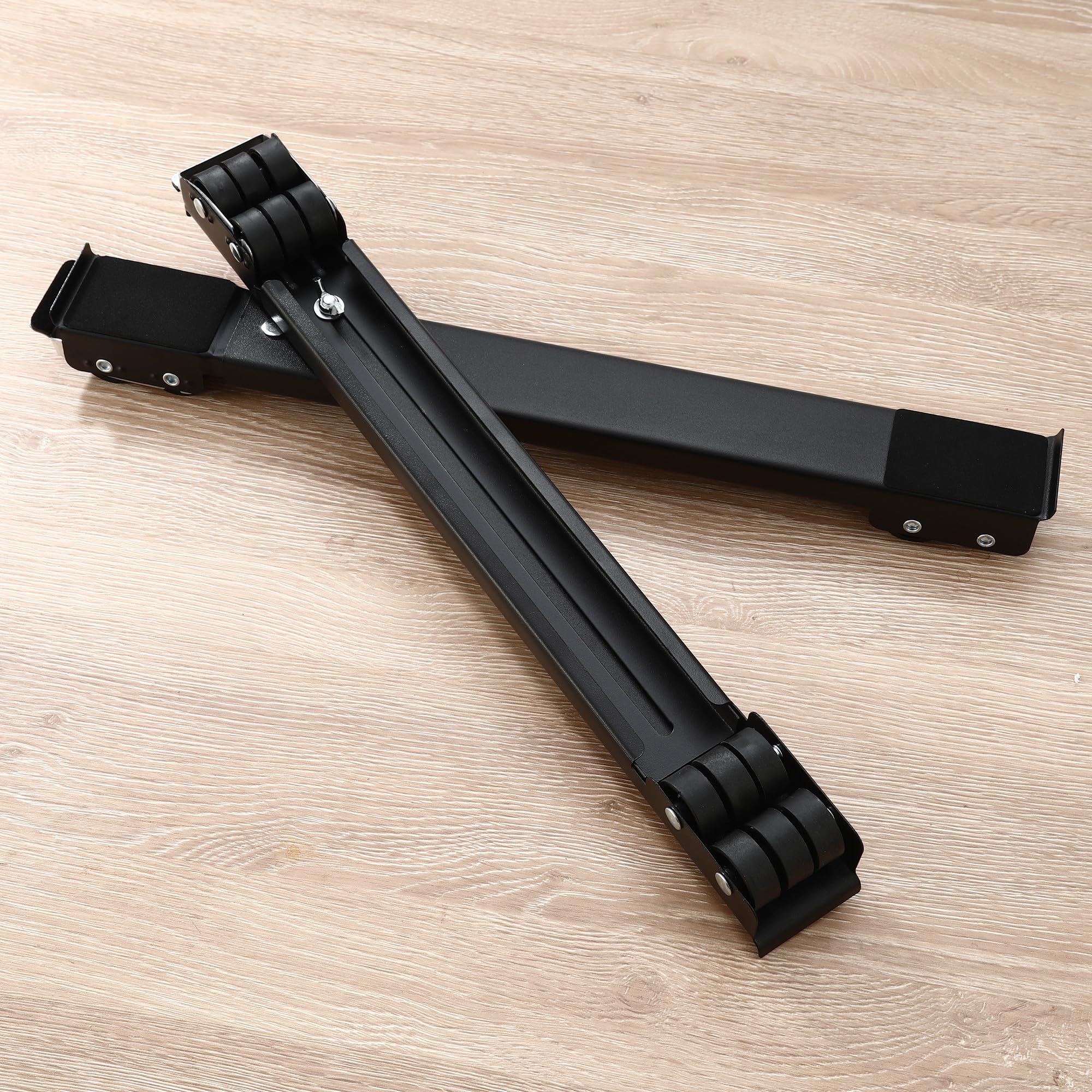 2-tlg. Waschmaschinen Untergestell Set - Einstellbar Bis 300kg, Rutschfest Grau