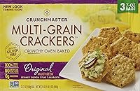 Vista 9 de Crunchmaster Galletas multicereal Cheddar blanco envejecido, sin gluten, 4 onzas (paquete de 12)