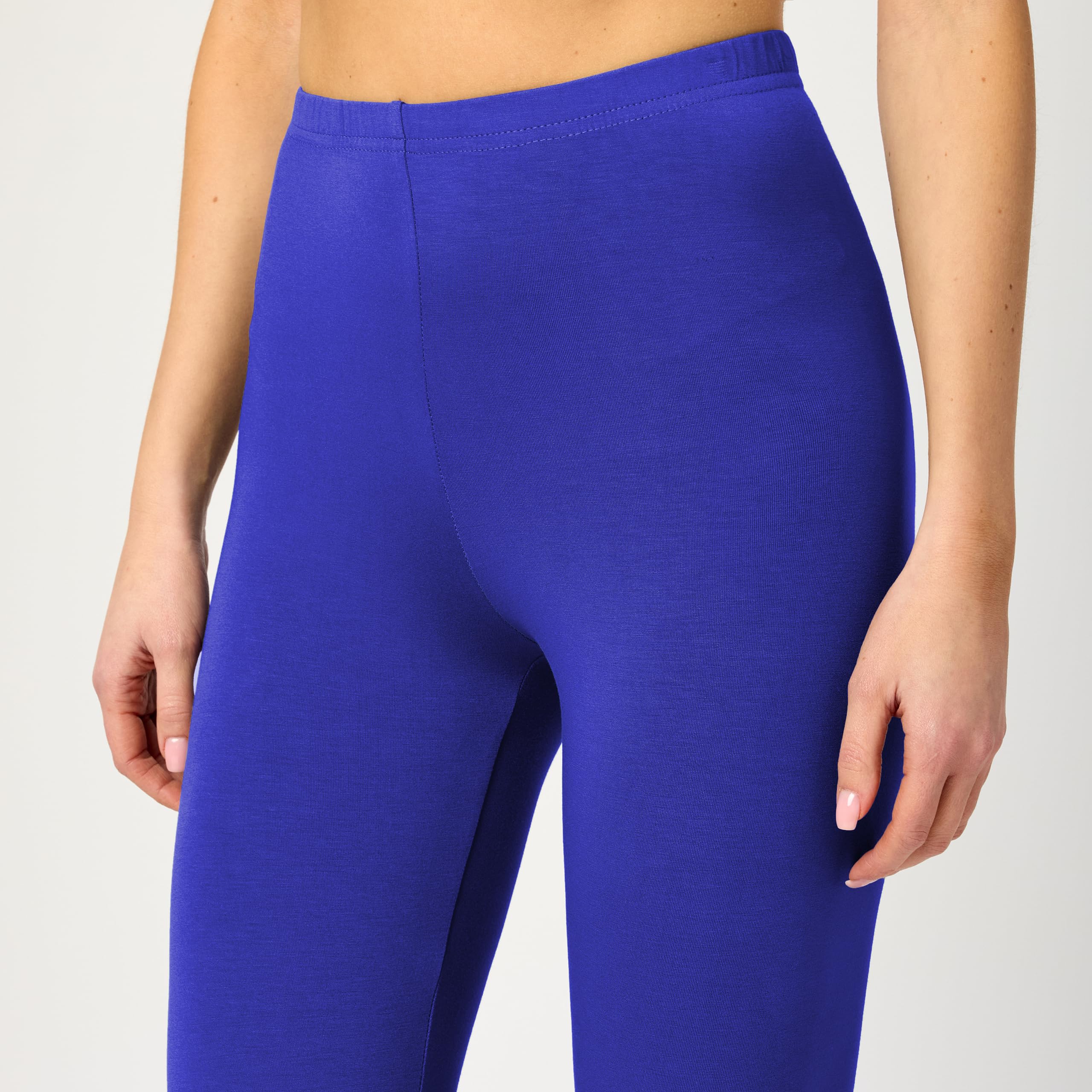 Merry Style Leggins Corti Donna 3/4 Pantaloni Capri Leggins Donna in Viscosa Traspirante, Pantaloncini Fitness Corti per Sportivi o Casual MS10-144