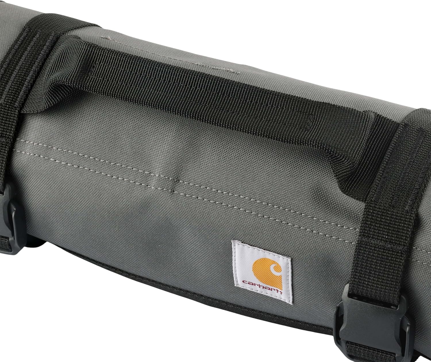 Carhartt Utility Roll Organizer, Durable, Water-Resistant Tool Roll, Gravel, 16 Pocket