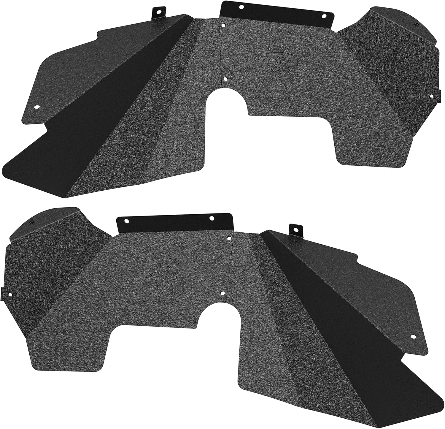 Tyger Auto Front Inner Fender Liner Compatible with 2007-2018 Jeep Wrangler JK | Carbon Steel | Not for JL | TG-FL6J46018