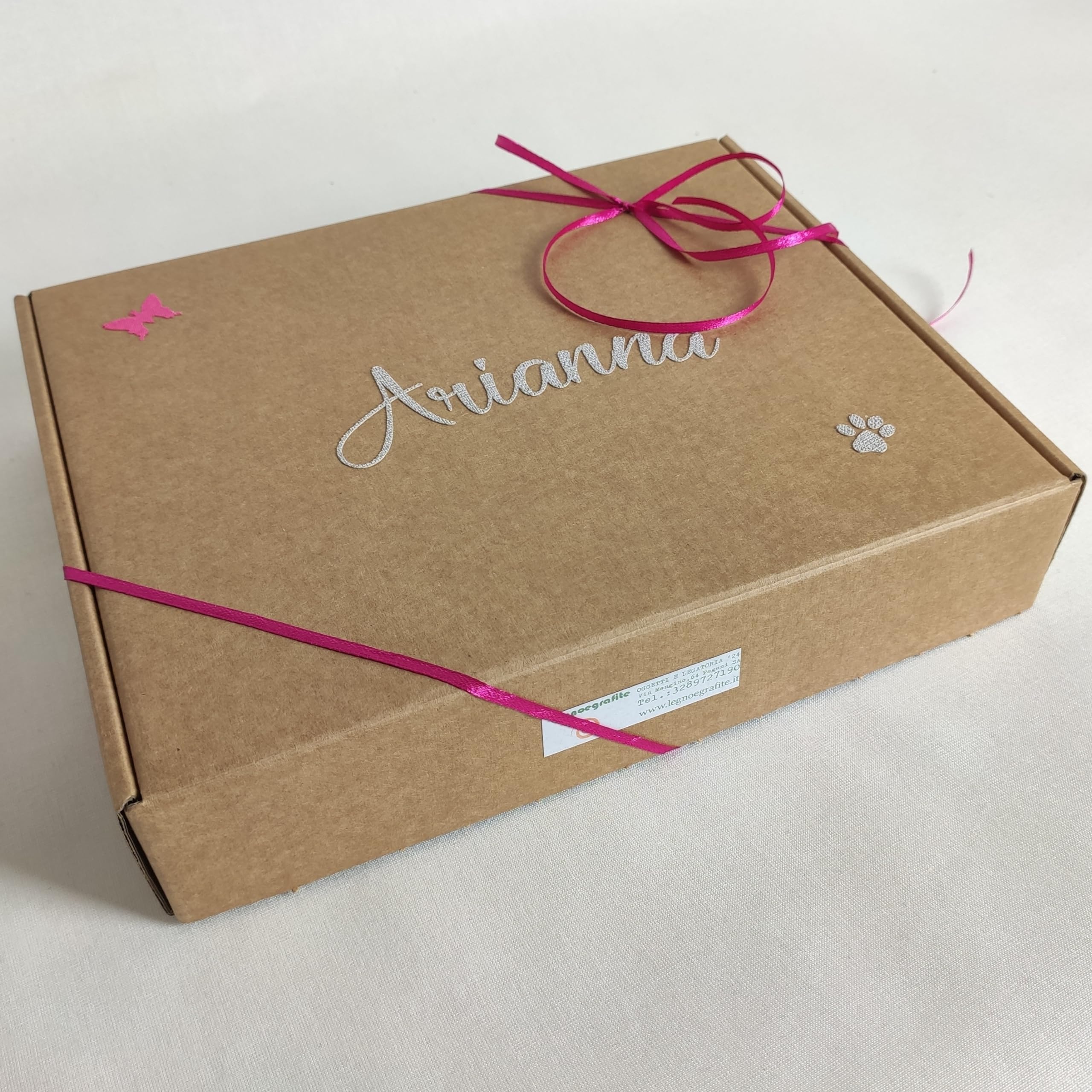 Album fotografico artigianale per gli amanti dei gatti o per il tuo gatto personalizzabile con nome INTAGLIATO in ecopelle e tela regalo cucciolo fido 2025 MADE IN ITALY legnoegrafite