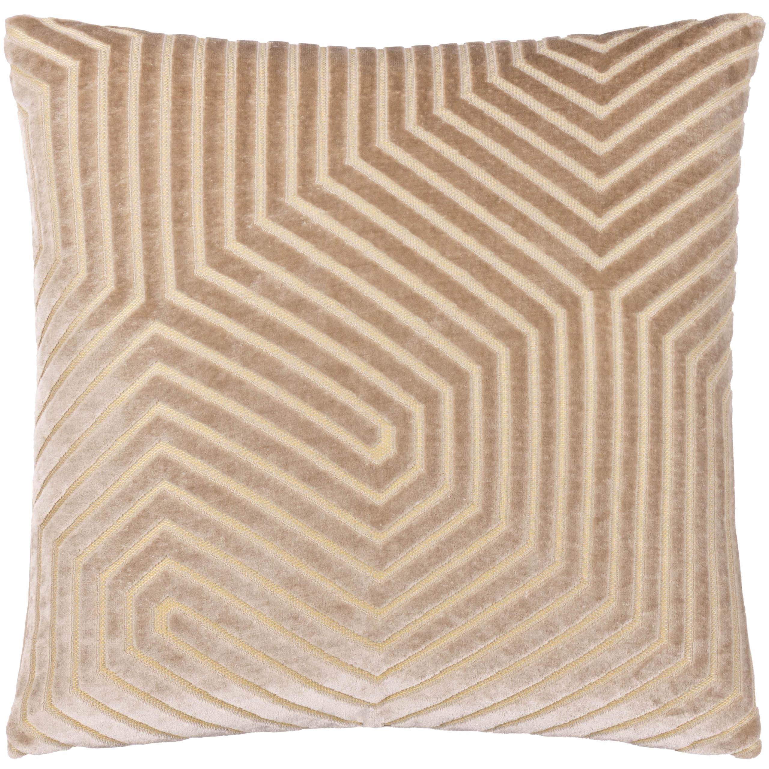 Evoke Geometric Square Cushion