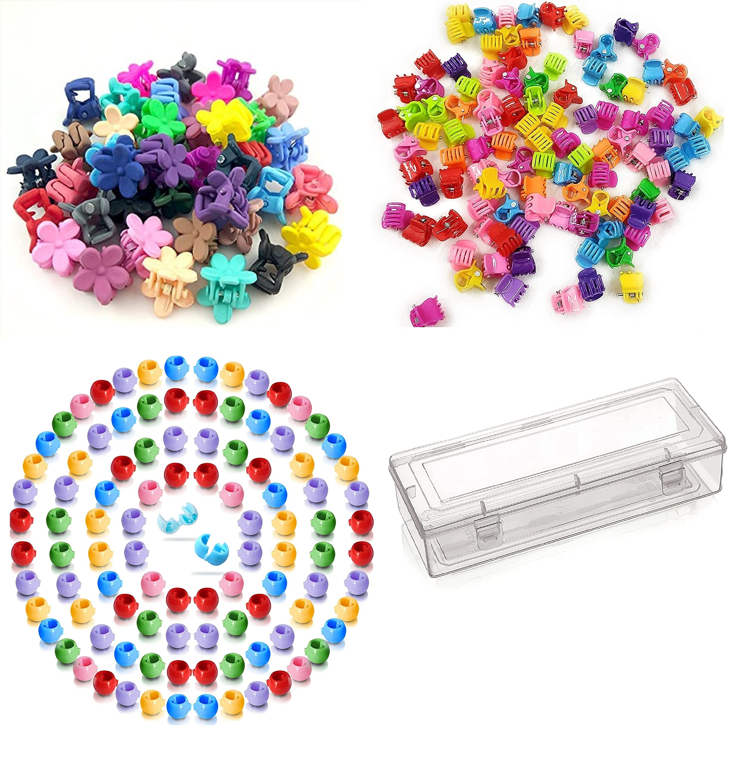 Dishita Creations Hair Combo Set Mini Claw Hair Clips for Baby Girls & Kids & Womens - Mixed Colors - (300 Pieces) (B0BZHN8Y6Q) Amazon Price History, Amazon Price Tracker