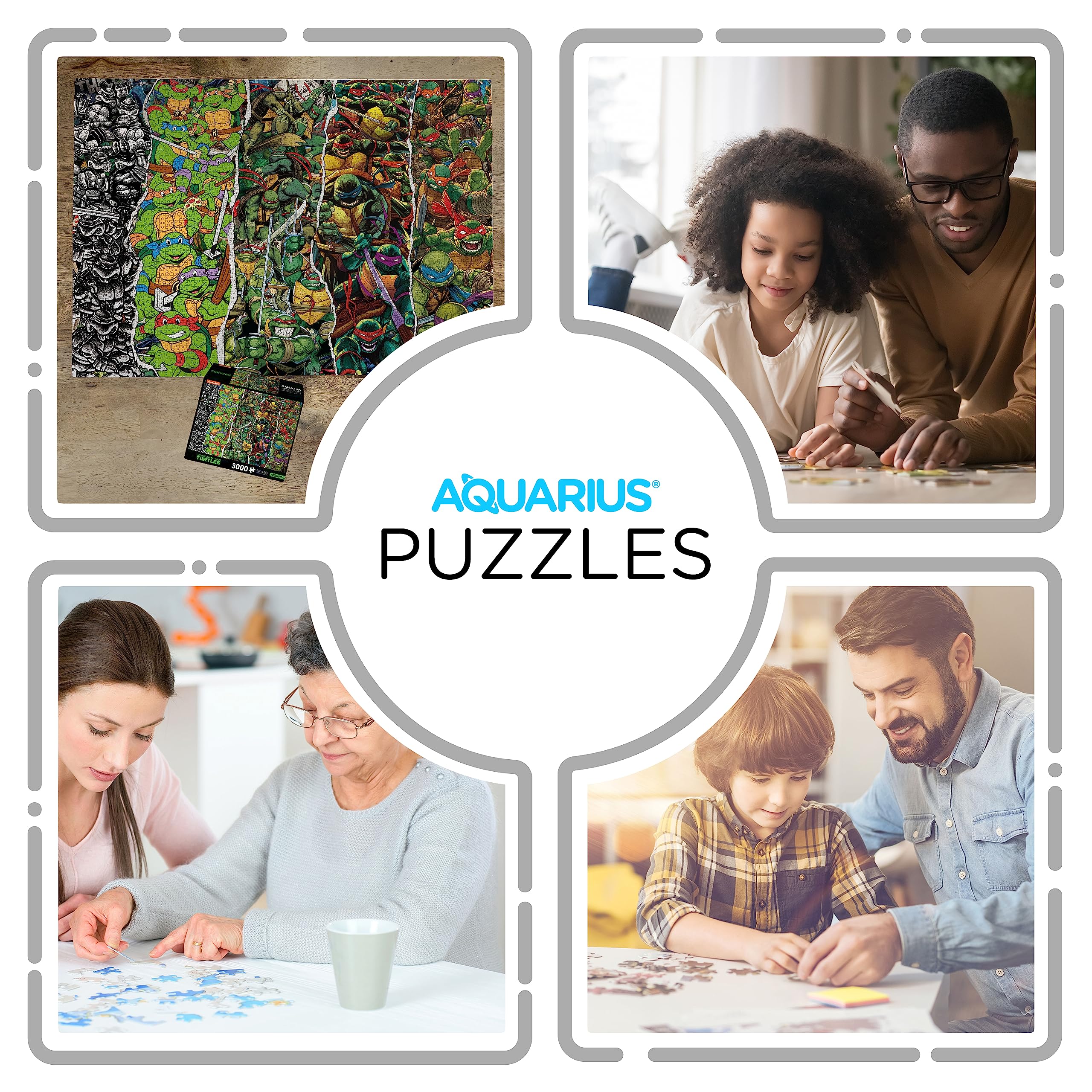 AQUARIUS TMNT Timeline 3000pc Puzzle (3000 Piece Jigsaw Puzzle), Glare Free, Precision Fit - Image 4