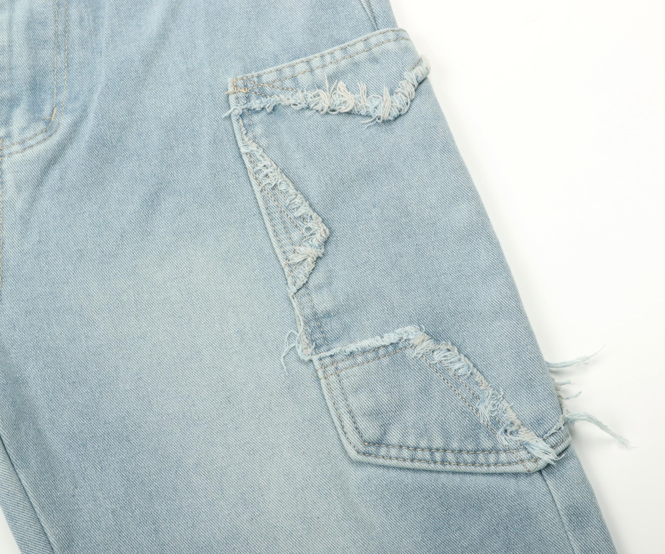 Star Jeans Y2k Baggy Jeans Damen Große Taschen