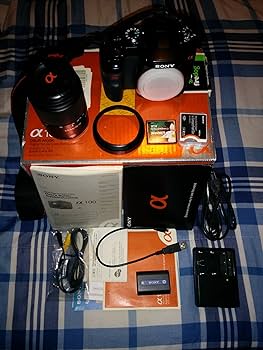Amazon.com : Sony Alpha A100K 10.2MP Digital SLR Camera Kit