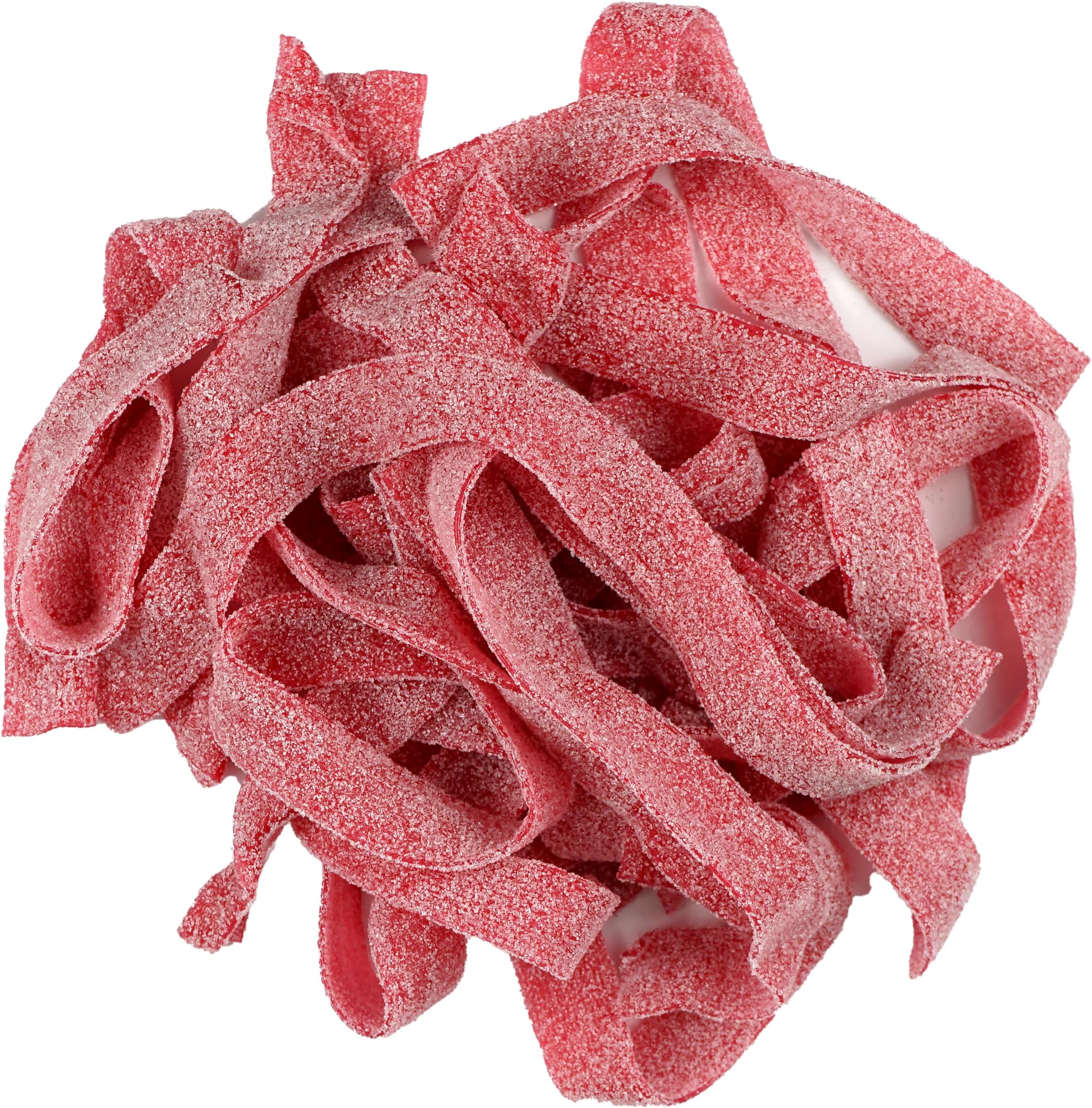Cherry Sour Belts, 1 Pound Bulk Bag, The Hampton Popcorn & Candy Company