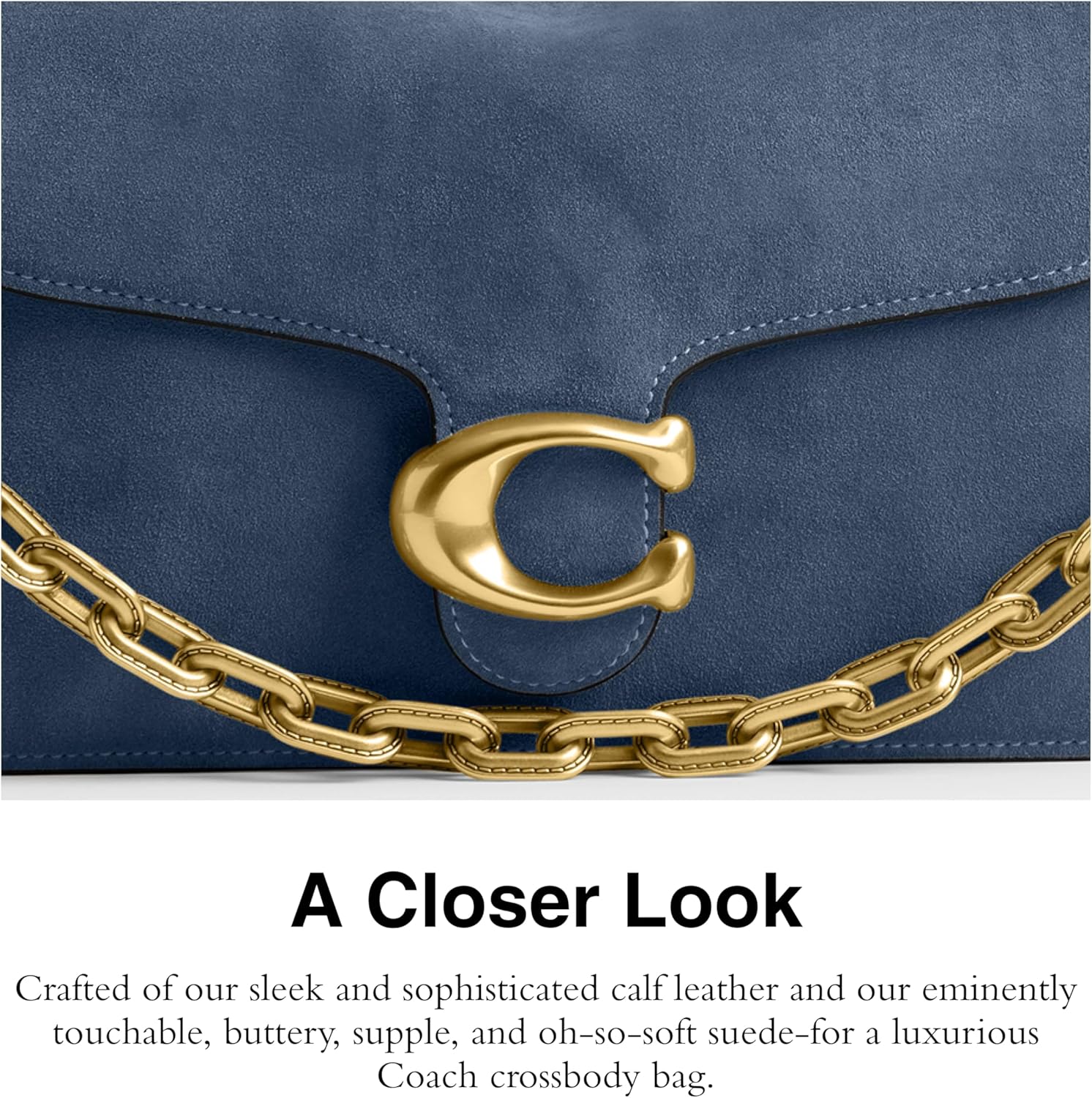 COACH Chain Tabby Shoulder Bag - Image 4