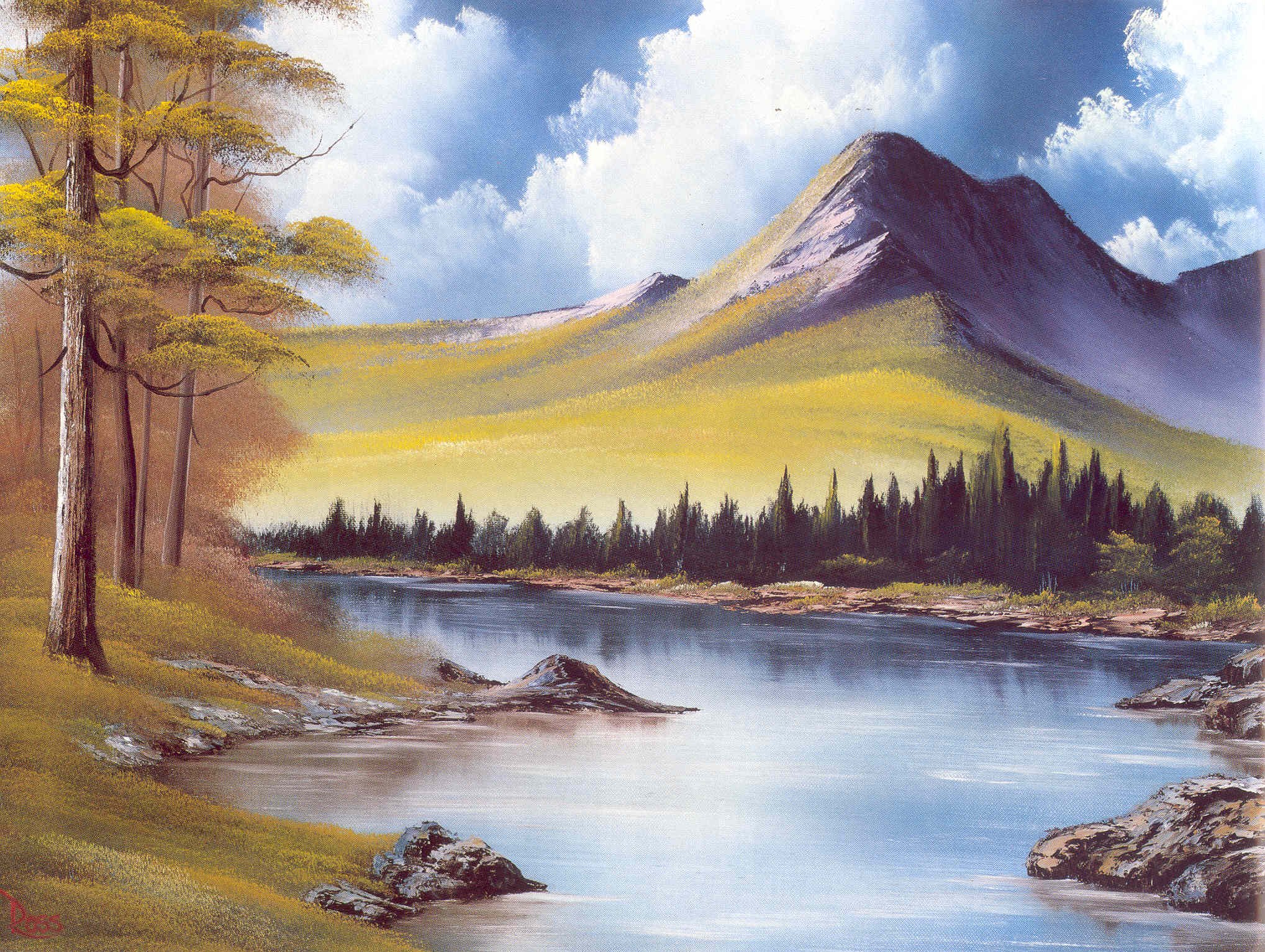海外輸入盤　Bob Ross Joy of Painting Series Amazon.com: Bob Ross Joy of Painting Series: Lakes : Bob