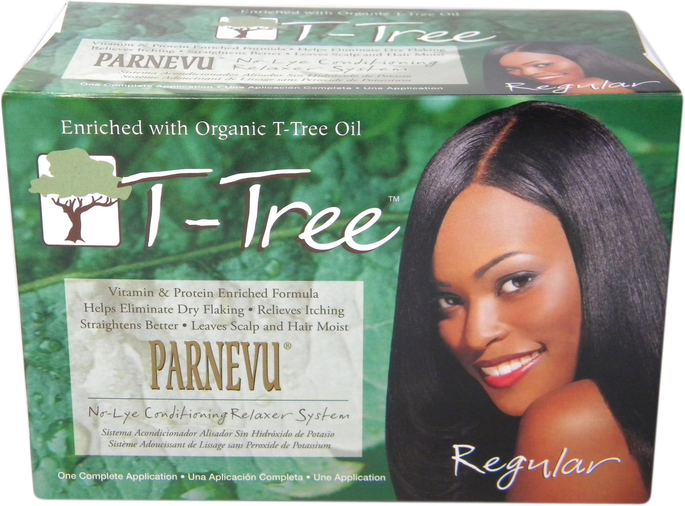 Parnevu T-tree No-lye Conditioning Relaxer System - Regular, 1 Ea, 1count