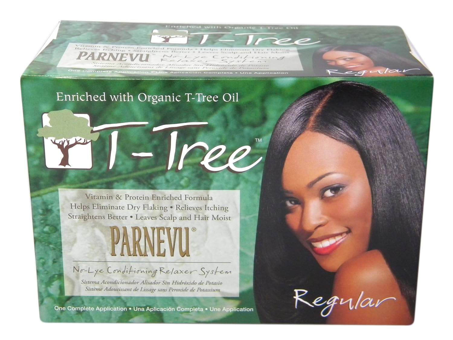 Parnevu T-tree No-lye Conditioning Relaxer System - Regular, 1 Ea, 1count