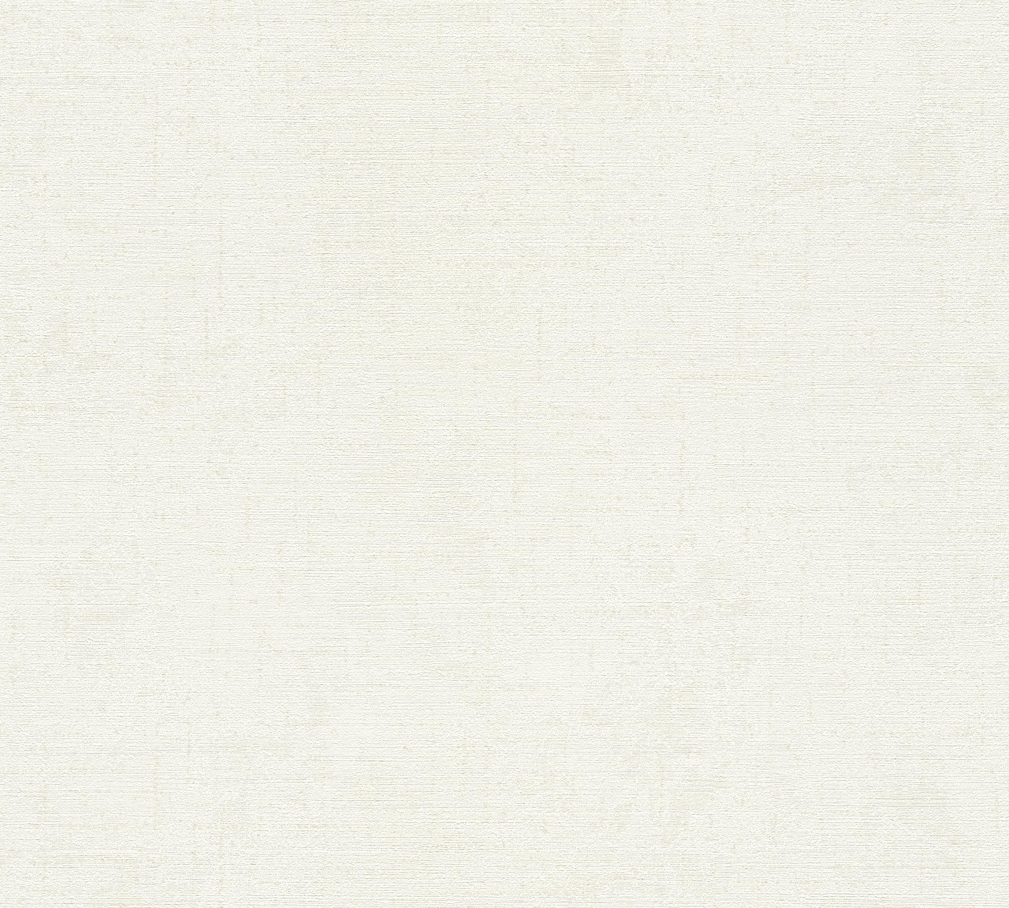 Livingwalls carta da parati TNT con struttura tessile in bianco, beige – carta da parati a tinta unita 10,05 m x 0,53 m design di COSMOPOLITAN – 790661