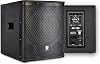 PRORECK SP-12X Active Power PA DJ Subwoofer Cabinet 12 1000W P.M.P.O with Class D Amplifier 3DSP Preset Monitor Enhanced Bass Black for Wedding Party Concert Church