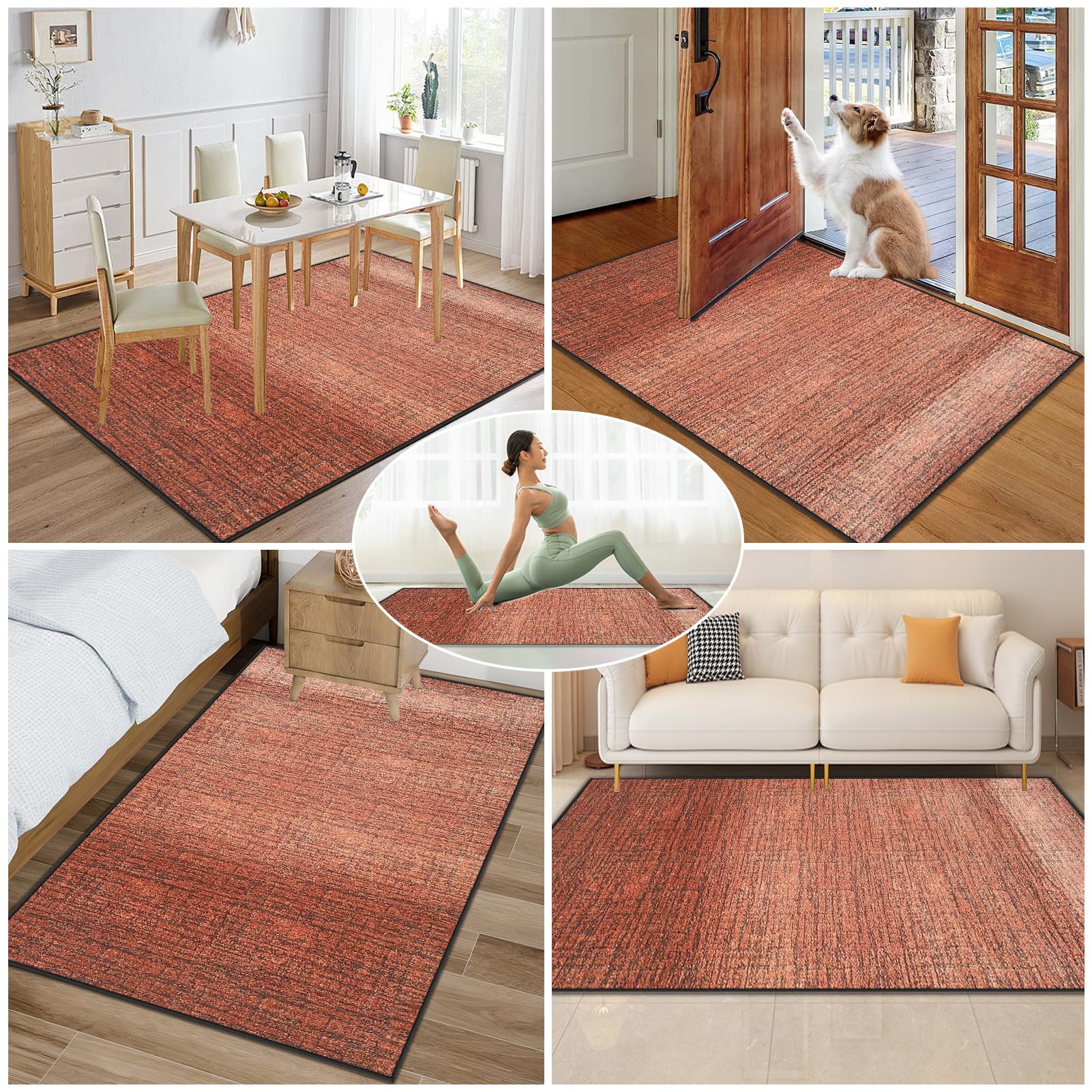 Protector Suelo Silla Ruedas Antideslizante 110 x 160 cm