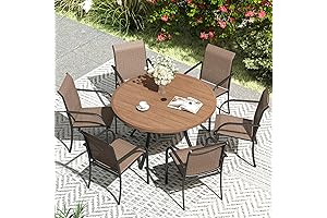VICLLAX 6-Piece Round Patio Set