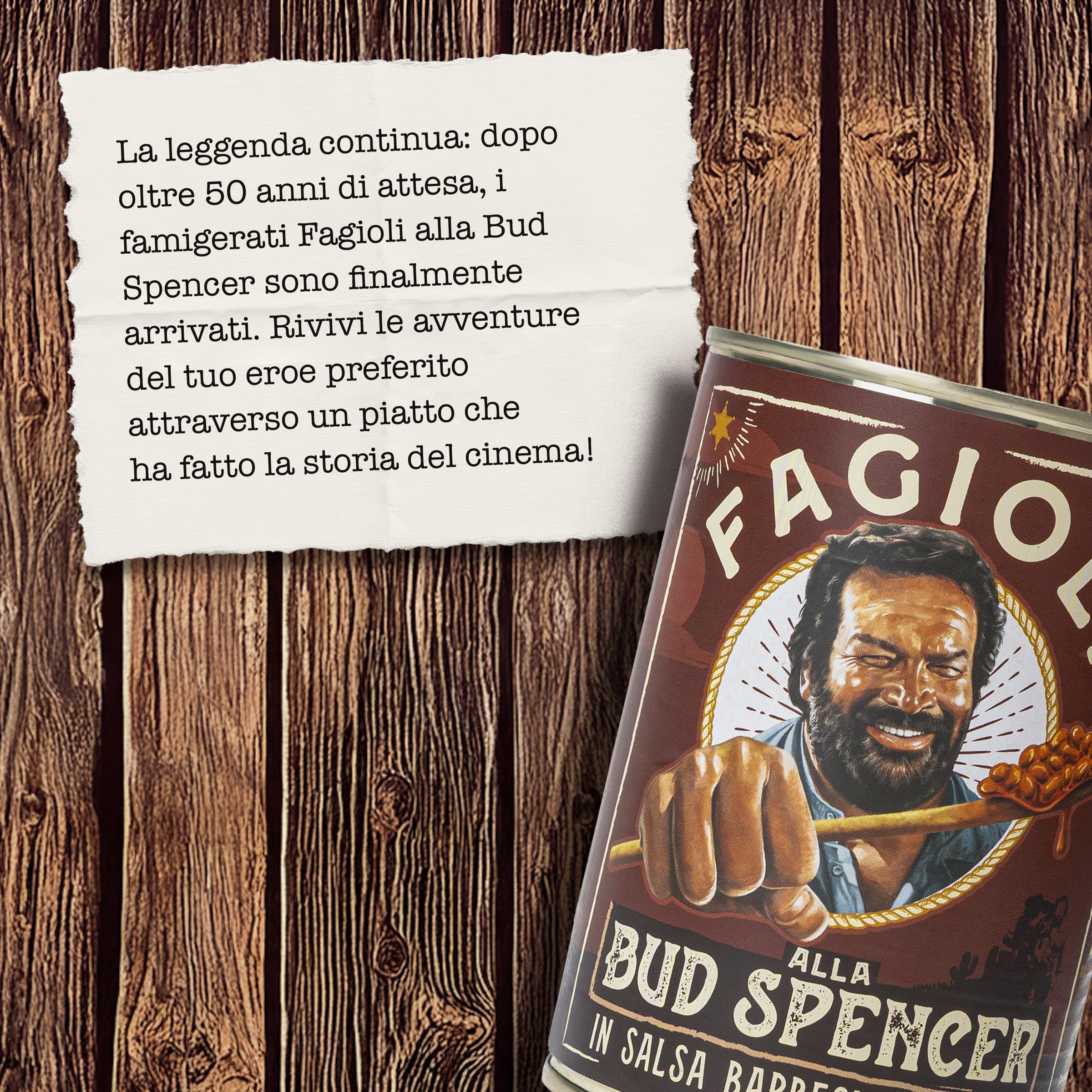 Fagioli alla Bud Spencer – In Salsa Barbecue (Vassoio da 12 Lattine da 400g)