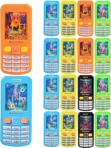 Desyeryamimi Paquete de 18 juegos de mano para lanzar anillos de agua, nostalgia de los años 90, juguetes para teléfonos celulares, minijuegos, Desyeryamimi Paquete de 18 juegos de mano para lanzar anillos de agua, nostalgia de los años 90, juguetes para teléfonos celulares, minijuegos,
