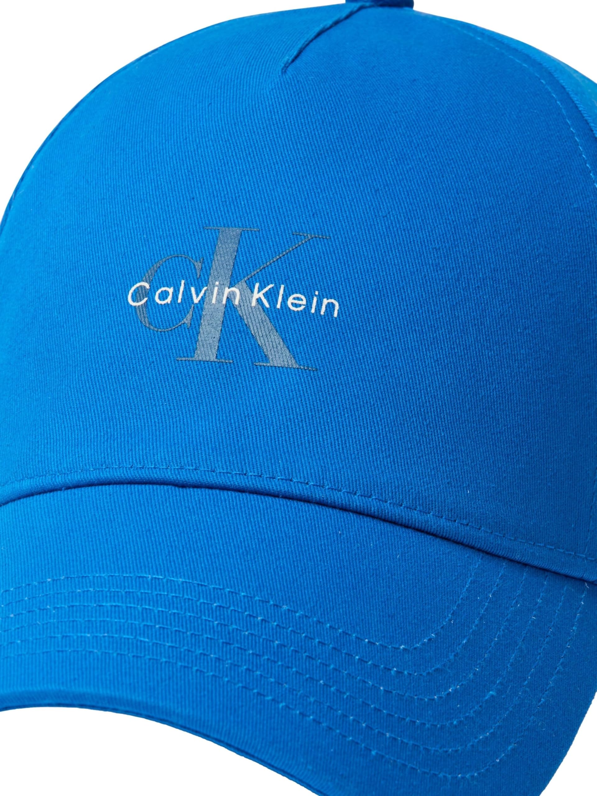 Calvin Klein Casquette Homme Mono Logo Panel en Coton