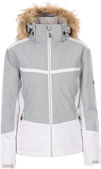 Trespass - Veste imperméable longue KRISTEN - Carbone - Femme - 80.99