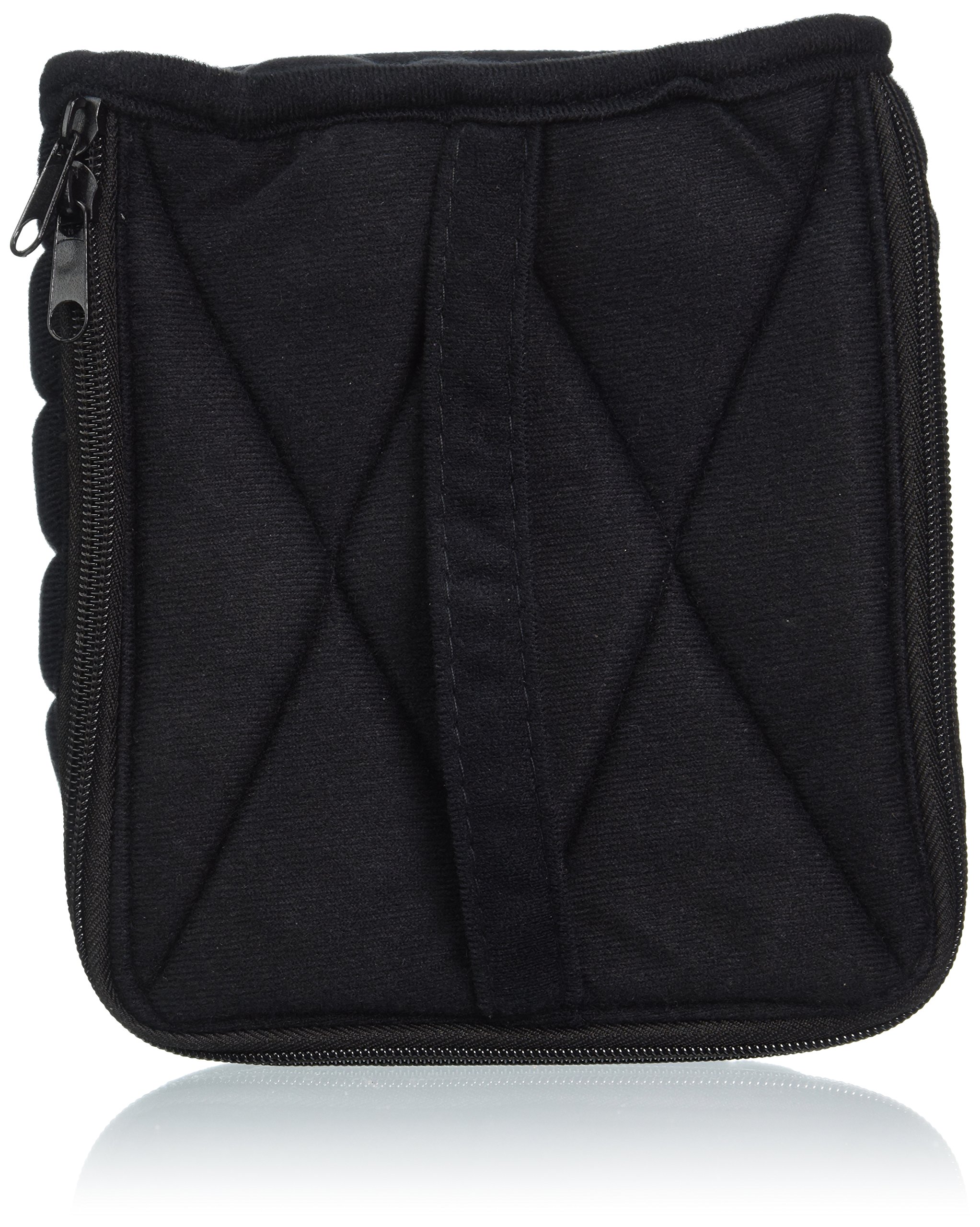 30-Bottle Essential Oil Carrying Case for 15ml and 30ml Bottles - Black w/Light Grey Interior - 4" high