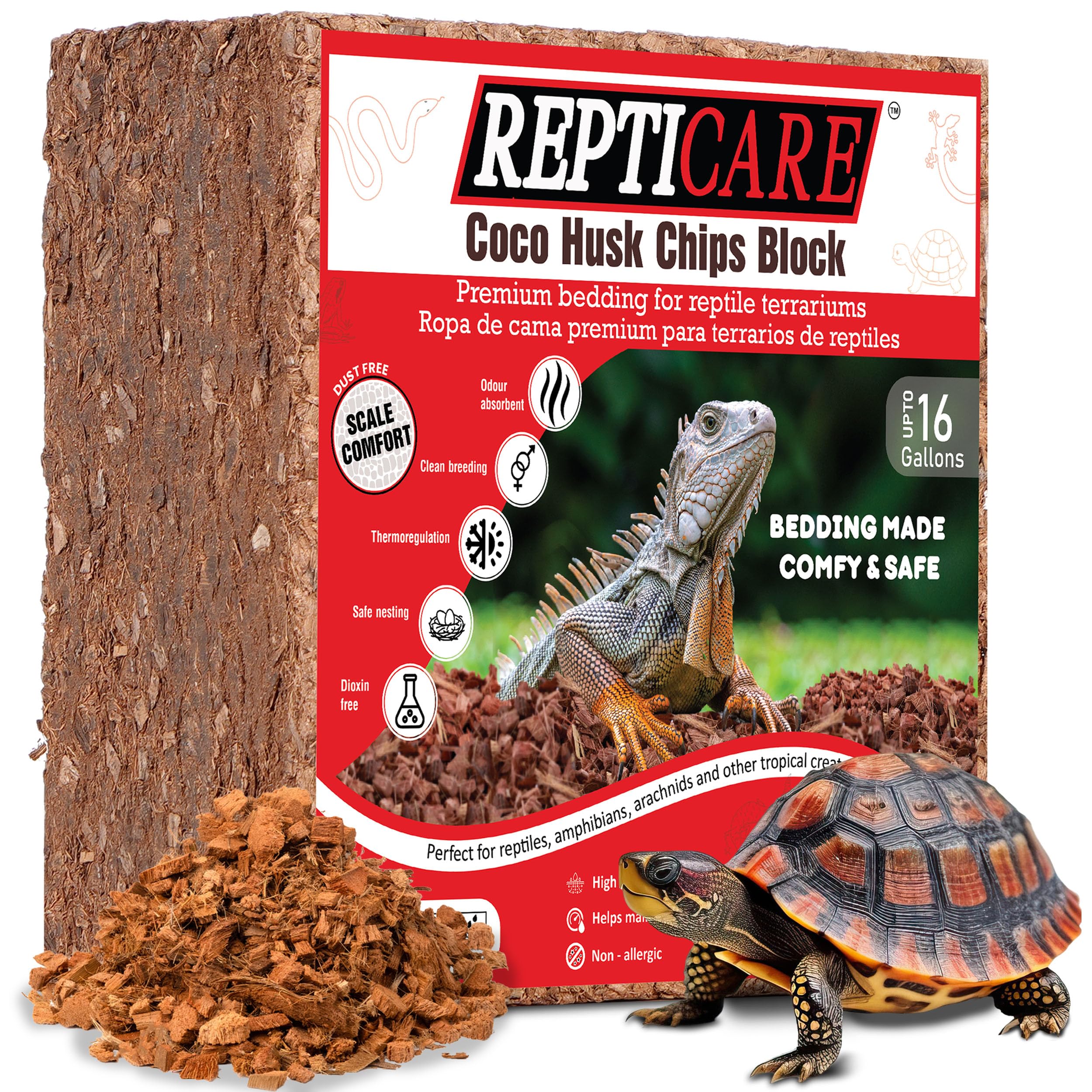 Gro-Med ReptiCare Coconut Chip Substrate