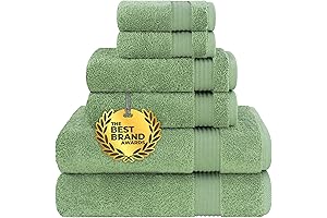 Cotton Paradise Sage Green Towel Set